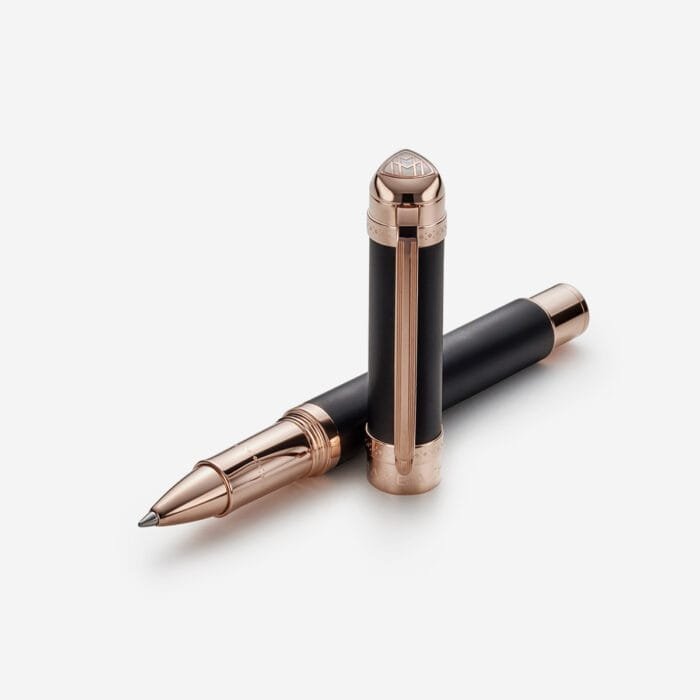 The Peak I Rollerball Pen Volcanic Black - Image 1