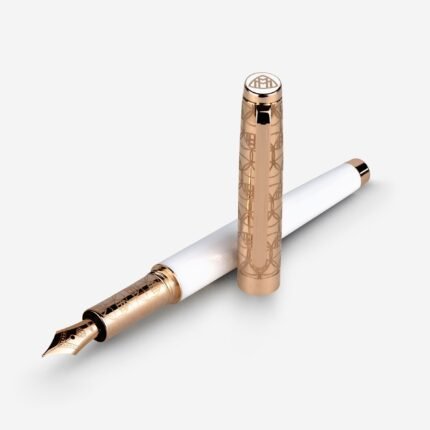 The Peak II Fountain Pen - 925 Massive Silver