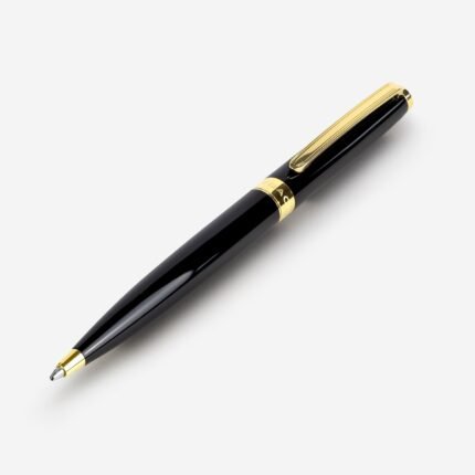 The Peak II Ballpoint Pen - Lustrous Midnight Black Lacquer