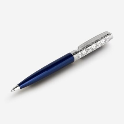 The Peak II Ballpoint Pen - 925 Massive Silver